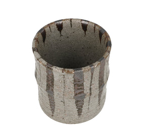 ZERO JAPAN Artisanal Cup Grey Brown Line 250ml - 0