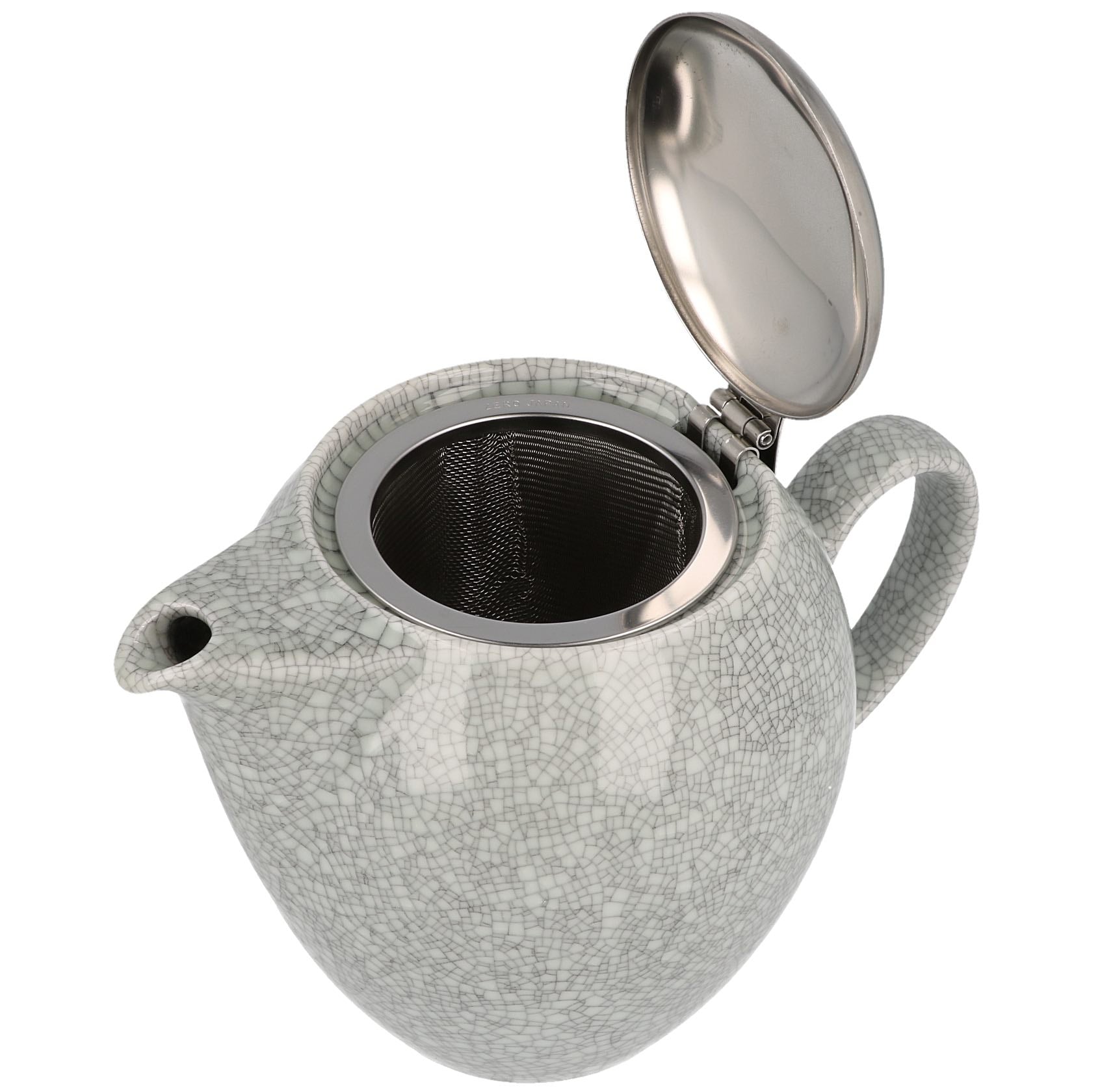ZERO JAPAN Teapot Crackle Blue Grey 580 ml - 0
