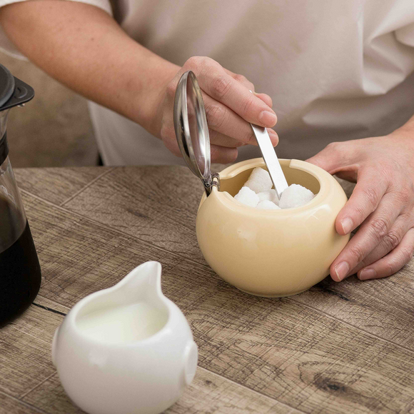 Sugar Bowl & Creamer