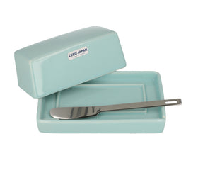 Butter Dish - Aqua Mist - 0