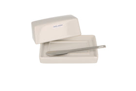 Butter Dish - White - 0