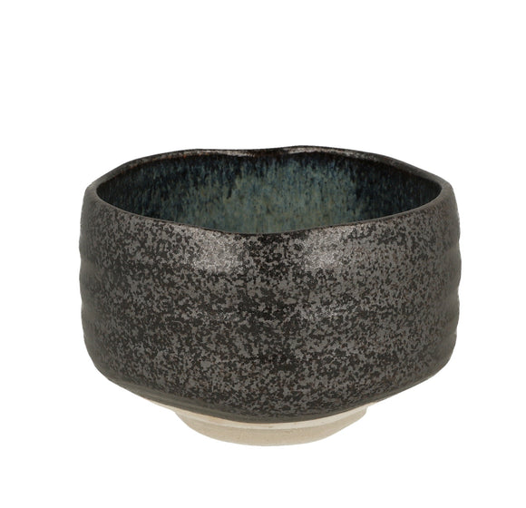 Matcha Bowl - Black Silver