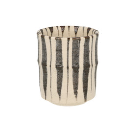 ZERO JAPAN Artisanal Cup Ivory Brown Line 150ml