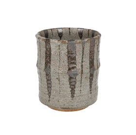 ZERO JAPAN Artisanal Cup Grey Brown Line 250ml