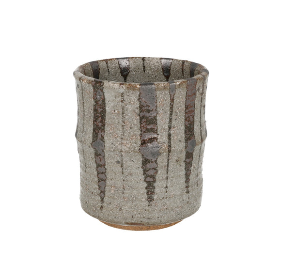 ZERO JAPAN Artisanal Cup Grey Brown Line 250ml
