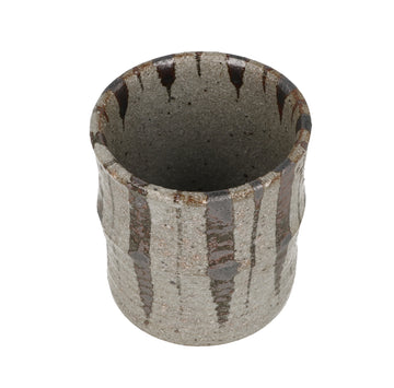Artisanal Cup 250 ml - Grey Brown Line - 0