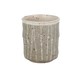 ZERO JAPAN Artisanal Cup Grey White Line 250ml