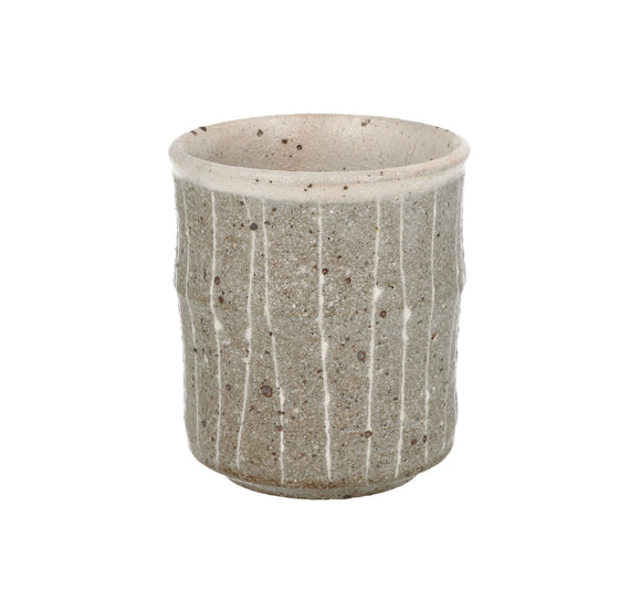 ZERO JAPAN Artisanal Cup Grey White Line 250ml