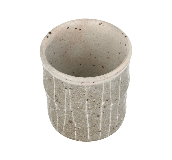 ZERO JAPAN Artisanal Cup Grey White Line 250ml