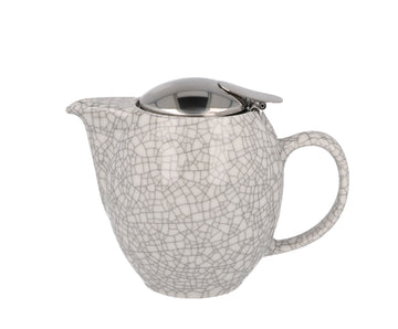 Teapot 350 ml - Crackle White