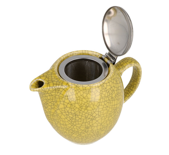 ZERO JAPAN Teapot Crackle Yellow 350 ml