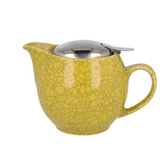 ZERO JAPAN Teapot Crackle Yellow 450 ml