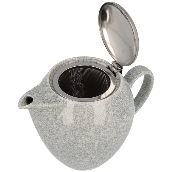 ZERO JAPAN Teapot Crackle Blue Grey 580 ml