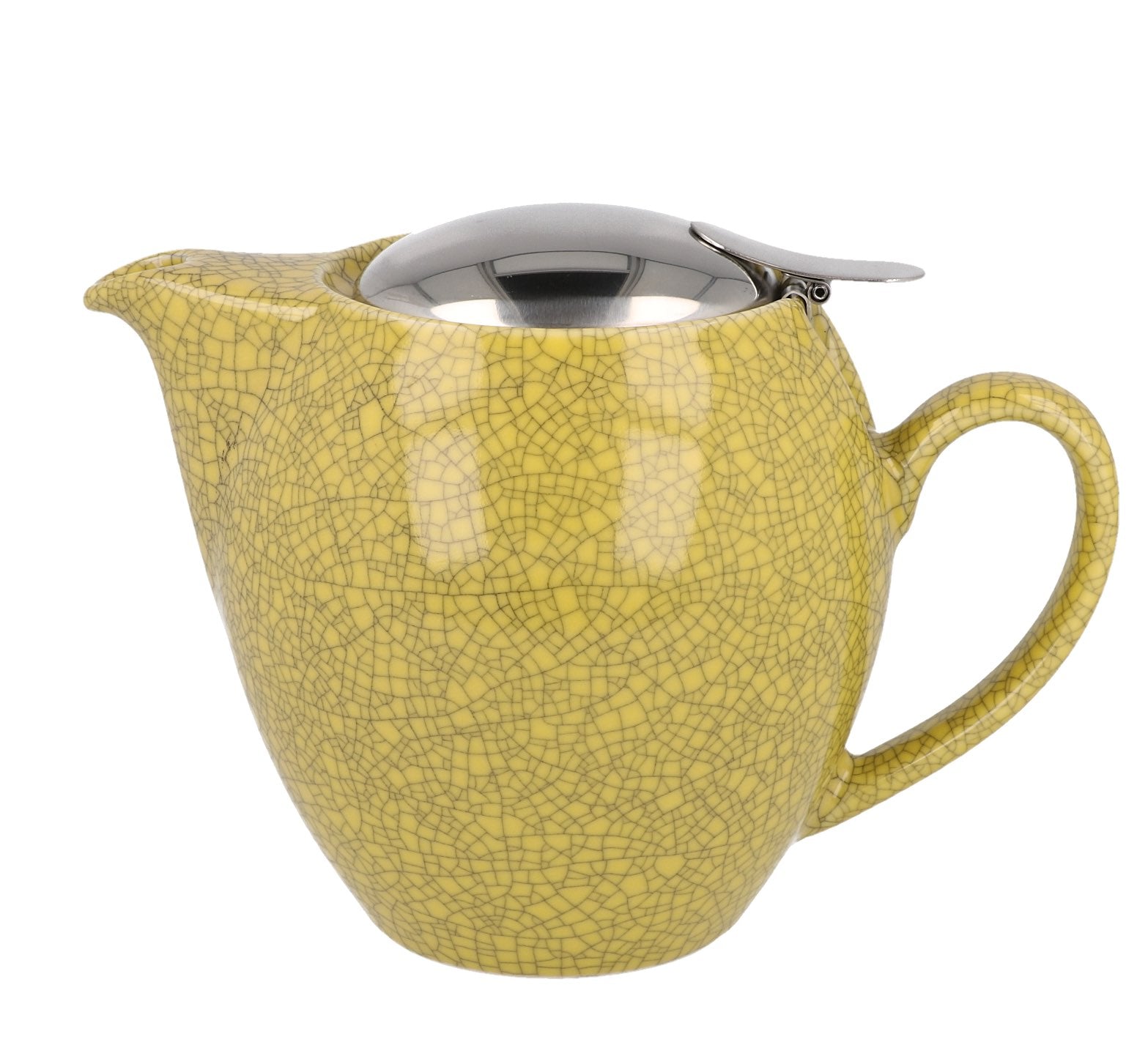 ZERO JAPAN Teapot Crackle Yellow 580 ml-1