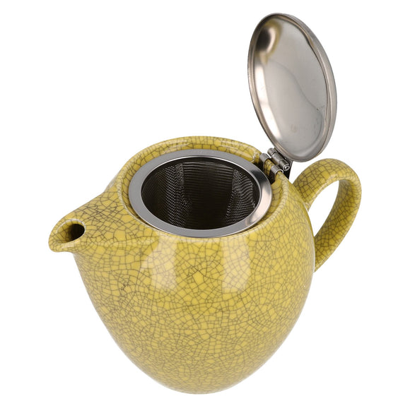 ZERO JAPAN Teapot Crackle Yellow 580 ml