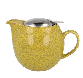 ZERO JAPAN Teapot Crackle Yellow 680 ml